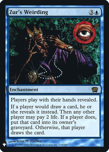 Zur's Weirding, The List Reprints 116