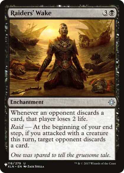 Raiders' Wake, The List Reprints 116/279