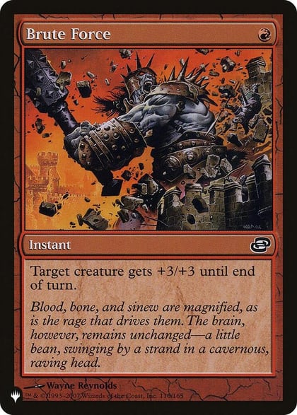 Brute Force, The List Reprints 116/165