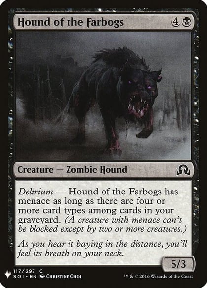 Hound of the Farbogs, The List Reprints 117
