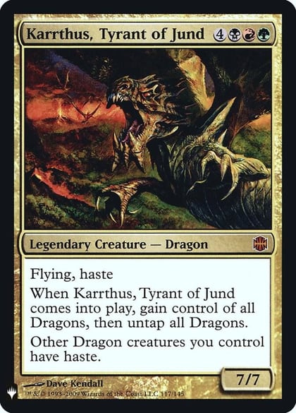 Karrthus, Tyrant of Jund, The List Reprints 117