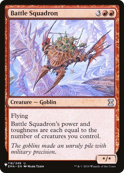 Battle Squadron, The List Reprints 118/249