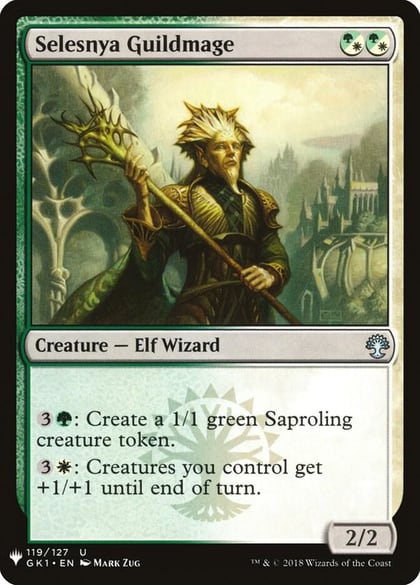 Selesnya Guildmage, The List Reprints 119