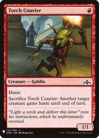 Torch Courier, The List Reprints 119