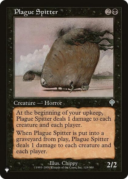 Plague Spitter, The List Reprints 119/350
