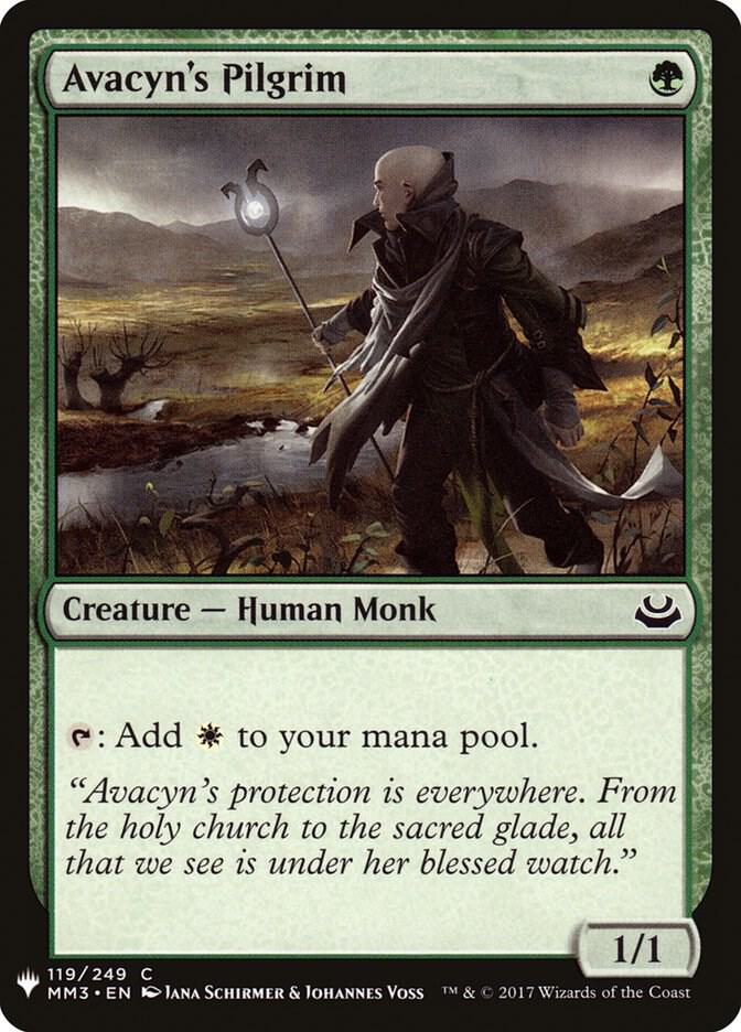 Avacyn's Pilgrim, The List Reprints 119