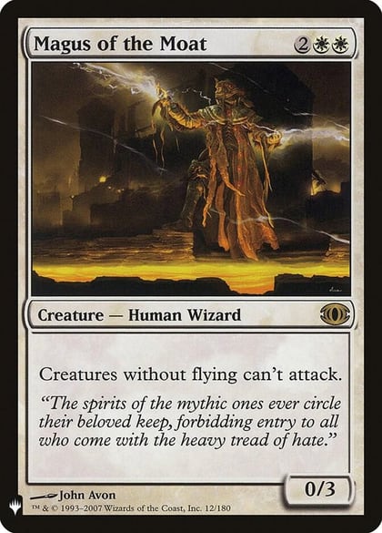 Magus of the Moat, The List Reprints 12