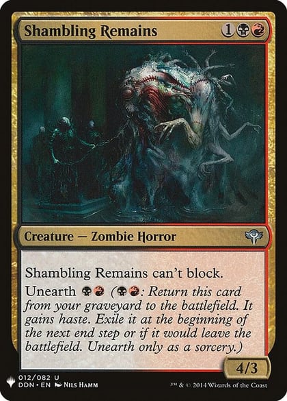 Shambling Remains, The List Reprints 12