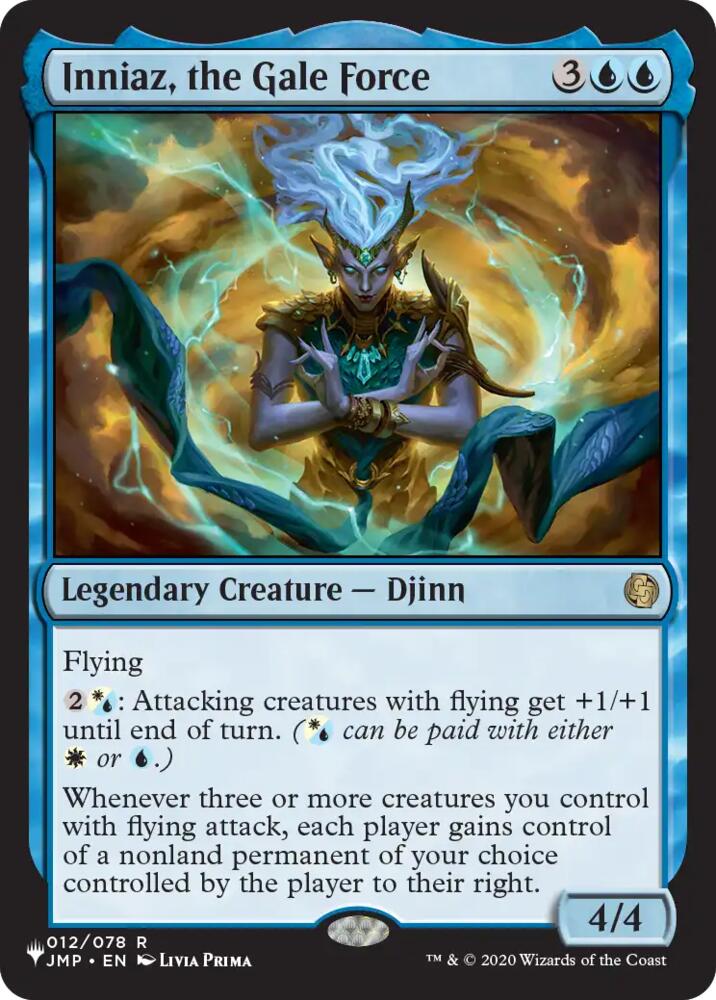 Inniaz, the Gale Force, The List Reprints 12