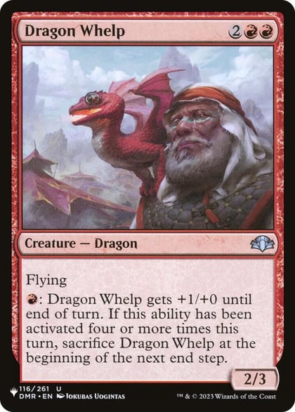Dragon Whelp (DMR), The List Reprints 120