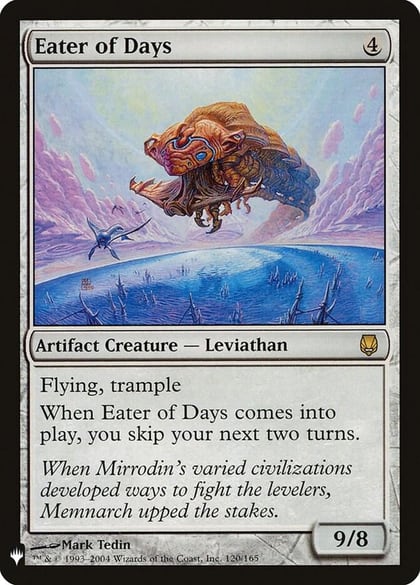 Eater of Days, The List Reprints 120/165