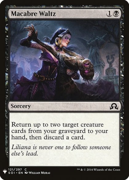 Macabre Waltz, The List Reprints 121