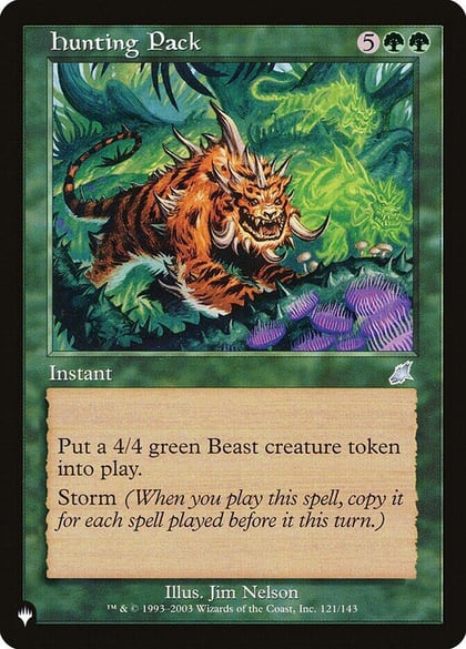 Hunting Pack, The List Reprints 121/143
