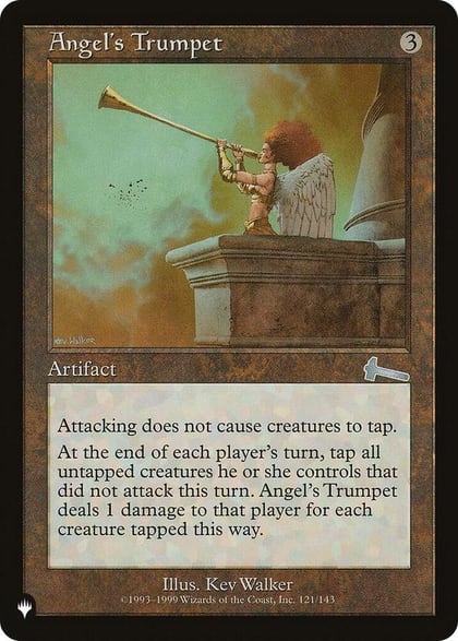 Angel's Trumpet, The List Reprints 121/143