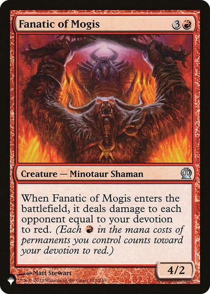 Fanatic of Mogis, The List Reprints 121/249