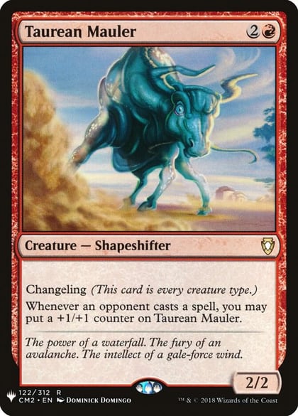 Taurean Mauler (CM2), The List Reprints 122
