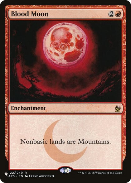 Blood Moon, The List Reprints 122/249