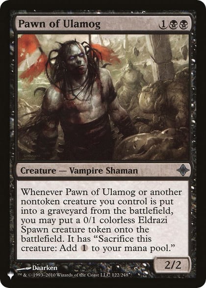 Pawn of Ulamog, The List Reprints 122/248