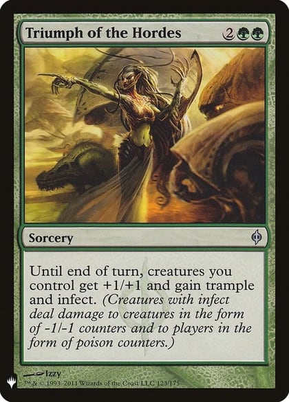 Triumph of the Hordes, The List Reprints 123