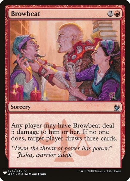 Browbeat, The List Reprints 123