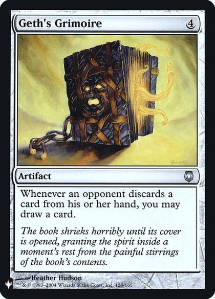 Geth's Grimoire, The List Reprints 123