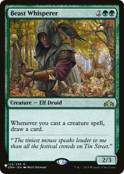Beast Whisperer, The List Reprints 123