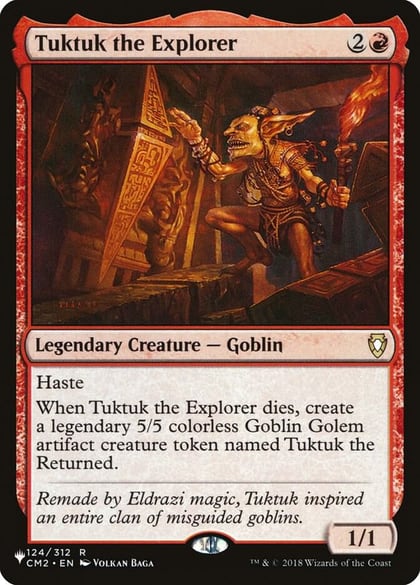 Tuktuk the Explorer, The List Reprints 124/312
