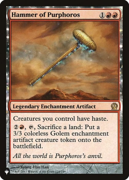 Hammer of Purphoros, The List Reprints 124/249