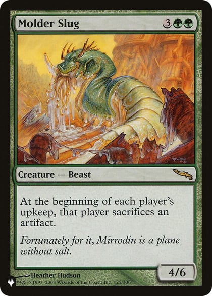 Molder Slug, The List Reprints 125/306