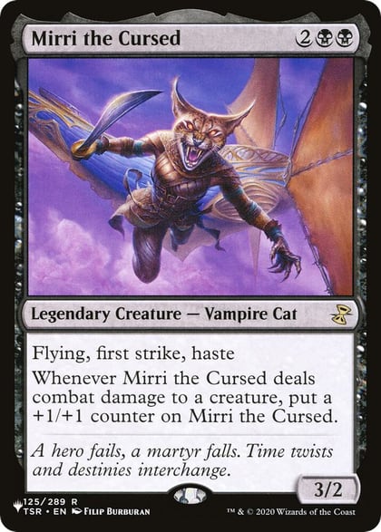 Mirri the Cursed, The List Reprints 125/289