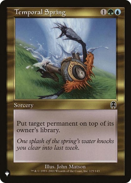 Temporal Spring, The List Reprints 125/143