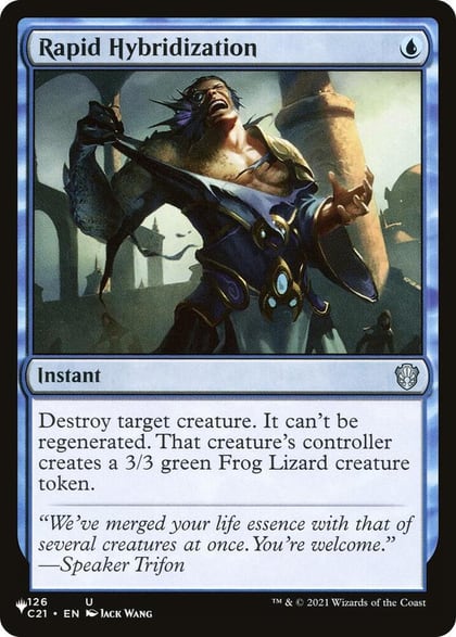 Rapid Hybridization, The List Reprints 126/081