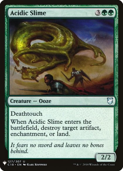 Acidic Slime, The List Reprints 127