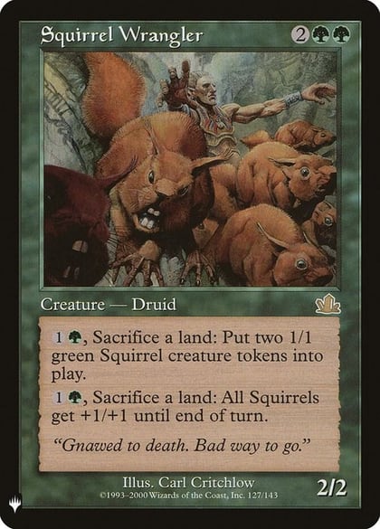 Squirrel Wrangler, The List Reprints 127/143