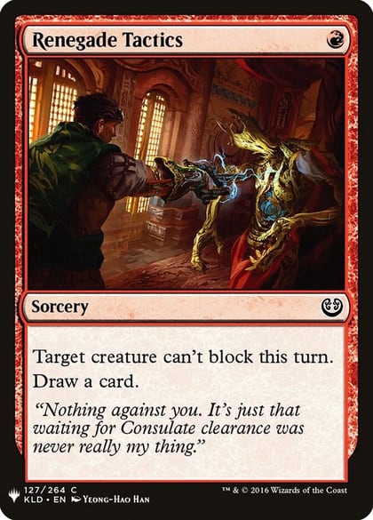 Renegade Tactics (KLD), The List Reprints 127