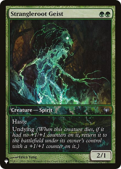 Strangleroot Geist (Game Day Promo), The List Reprints 127/158