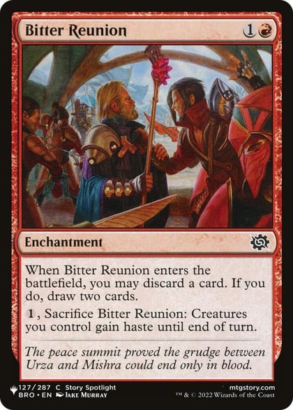 Bitter Reunion, The List Reprints 127/012