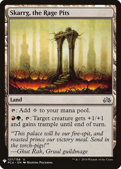 Skarrg, the Rage Pits, The List Reprints 127