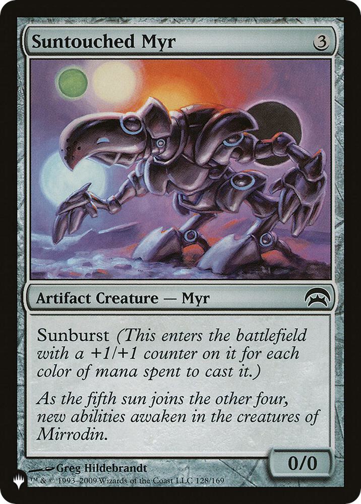 Suntouched Myr, The List Reprints 128/169