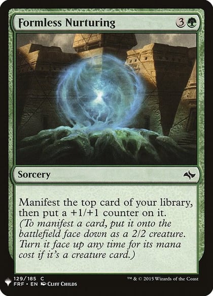 Formless Nurturing, The List Reprints 129