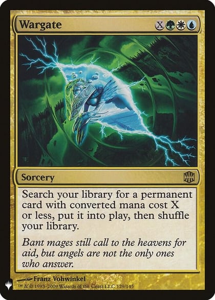 Wargate, The List Reprints 129