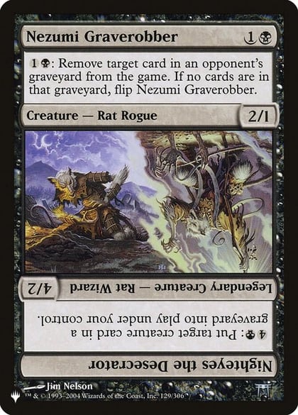 Nezumi Graverobber // Nighteyes the Desecrator, The List Reprints 129/306
