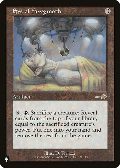 Eye of Yawgmoth, The List Reprints 129/143