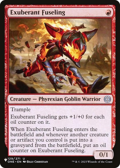 Exuberant Fuseling, The List Reprints 129/271