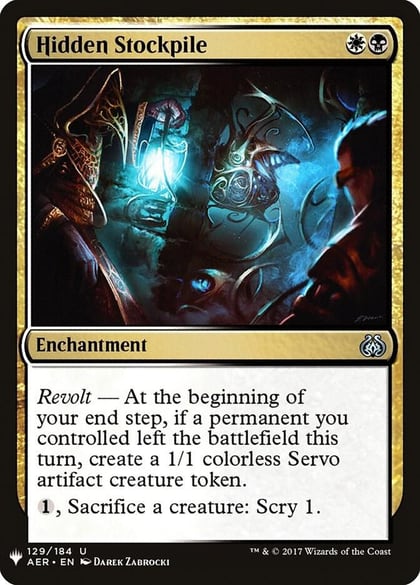 Hidden Stockpile, The List Reprints 129