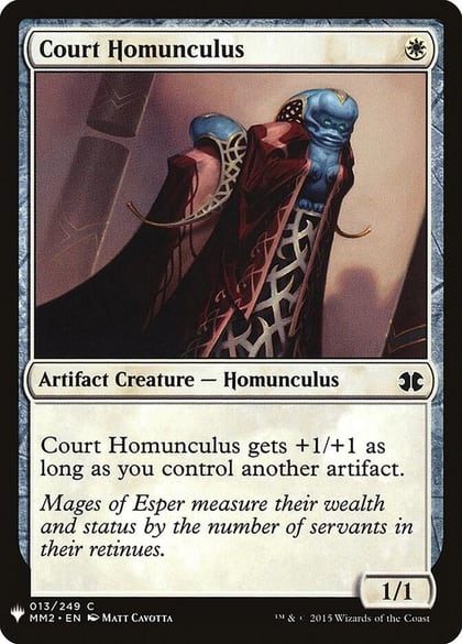 Court Homunculus, The List Reprints 13