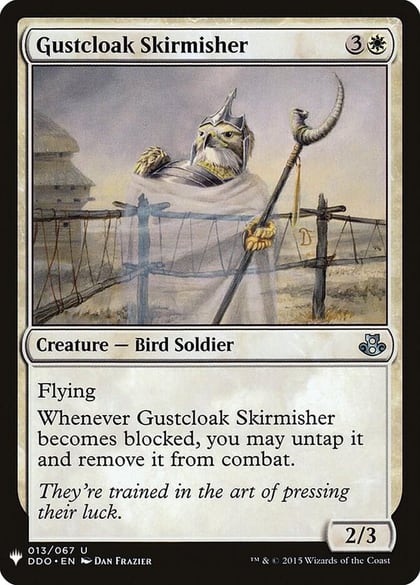 Gustcloak Skirmisher, The List Reprints 13