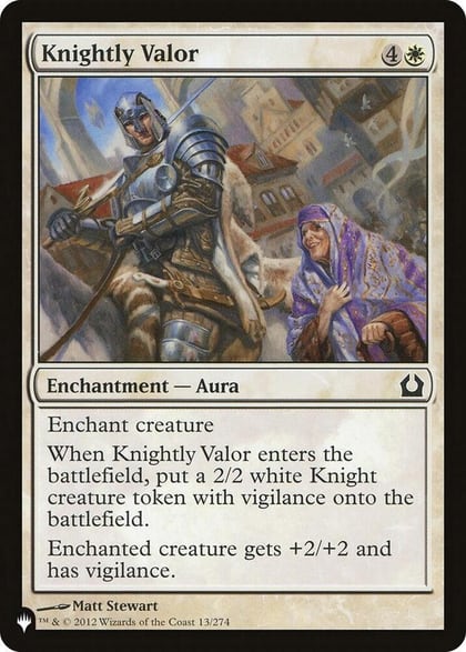 Knightly Valor, The List Reprints 13/274