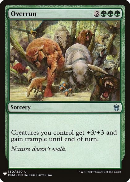 Overrun, The List Reprints 130