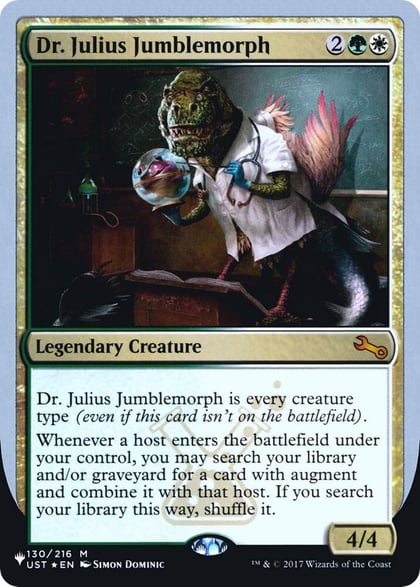 Dr. Julius Jumblemorph, The List Reprints 130/216